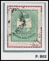 1874 3kr durva gyöngyjavítással (ex Orbán, Sebestyén aranyérmes kiállítási anyagból)