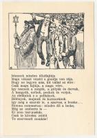 Istennek minden állatfaja... Csak te vagy kivétel: szocialista! Antiszemita szovjet-ellenes propaganda lap. Felelős kiadó Nagykálnai Levatich László. Held János könyvnyomdája. / Hungarian anti-Semitic and anti-Soviet propaganda. Judaica