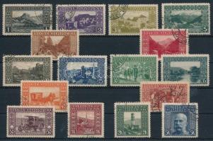 1906 Teljes sor 12 1/2 fogazással (10.700)