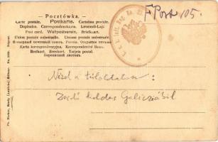 Dziad / Le mendiant / Jewish beggar from Galicia (Galizien) Judaica art postcard. Ph. Bäcker, Brody ...