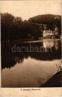 1917 Szováta, Sovata; Medve-tó. Borbély Gyula kiadása. Dr. Radványi A. tanár felvétele / Lacul Ursu / lake (EB)