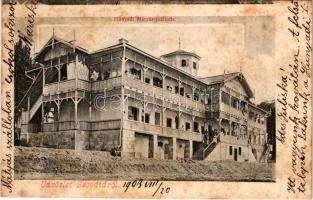 1903 Szováta, Sovata; Hunyadi Mátyás szálloda / hotel, spa (fl)