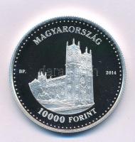 2014. 10.000Ft Ag "Ybl Miklós születésének 200. évfordulója" kapszulában T:PP Adamo EM269