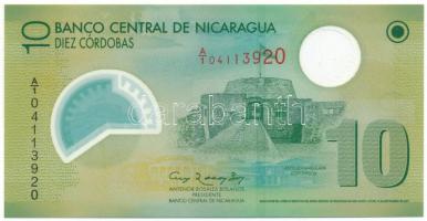 Nicaragua 2007. 10C "A/1 04113920" T:UNC Nicaragua 2007. 10 Cordobas "A/1 04113920" C:UNC Krause 201.