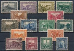 1906 Teljes sor 12 1/2 fogazással (10.700)