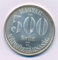 1988. 500Ft Ag "Labdarúgó Európa-Bajnokság" kapszulában T:BU Adamo EM104