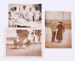 51 db I. világháborús osztrák-magyar katonai fénykép, vegyes méretben