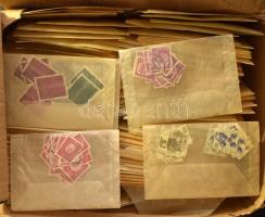 NSZK tasakos rendező kartondobozban, kb az 1990-es évekig