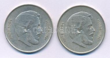 1947. 5Ft Ag "Kossuth" (2x) T:VF,F
Adamo F8.1