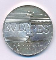 1972. 100Ft Ag "Budapest" kapszulában T:BU patina
Adamo EM40