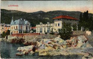 1918 Lovran, Lovrana, Laurana; villas (EK)