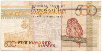 Seychelles-szigetek 2005. 500R "AA335332" T:F Seychelles 2005. 500 Rupees "AA335332" C:F Krause P#41
