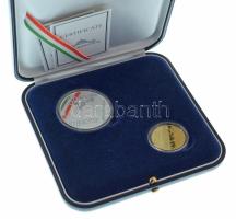 2004. 50.000Ft Au "Magyarország az Európai Unió tagja" tanúsítvánnyal (13,964g/0.986) + 20...