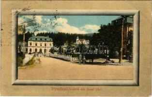 Predeál, Predeal; Vedere din dosul Gari / vasútállomás mögötti rész. Ad. Maier &amp; D. Stern kiadása / view behind the railway station (fl)