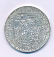 Csehszlovákia 1934. 20K Ag "Ipar, mezőgazdaság, üzlet" T:XF Czechoslovakia 1934. 20 Korun Ag "Industry, Agriculture, Business" C:XF Krause KM#17