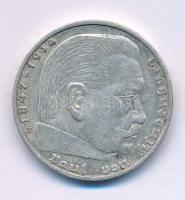 Német Harmadik Birodalom 1937E 2M Ag "Hindenburg" T:XF
German Third Reich 1937E 2 Mark Ag...