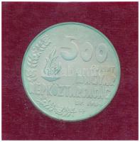 1984. 500Ft Ag "Nyári Olimpiai Játékok - Los Angeles" eredeti műbőr tokban, tanúsítvánnyal...