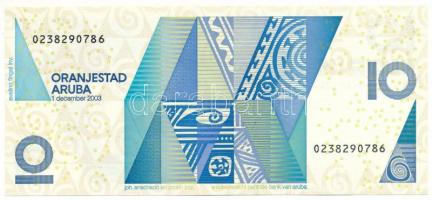 Aruba 2003. 10Fl T:UNC,AU Aruba 2003. 10 Florin C:UNC,AU Krause P#7