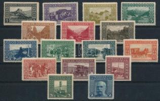 Bosznia-Hercegovina 1906 Teljes sor 12 1/2 fogazássak (33.500) (25H, 40H, 45H gumi hiba / gum disturbance, 50H rozsda / stain)