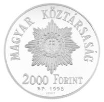 1998. 2000Ft Ag "Az 1848-49-es forradalom és szabadságharc 150. évfordulója" kapszulában T:PP Adamo EM151