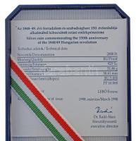 1998. 2000Ft Ag "Az 1848-49-es forradalom és szabadságharc 150. évfordulója" kapszulában T...