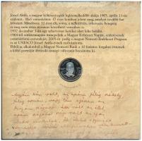 2005. 1Ft-100Ft (7xklf) forgalmi sor szettben + 10Ft "József Attila". A Magyar Pénzverő Jó...