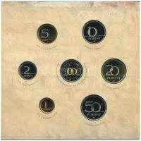 2005. 1Ft-100Ft (7xklf) forgalmi sor szettben + 10Ft "József Attila". A Magyar Pénzverő Jó...