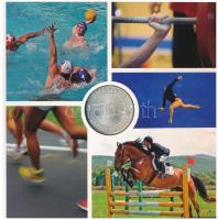 2012. 5Ft-200Ft (6xklf) "Nyári Olimpiai Játékok - London" forgalmi sor dísztokban, benne 3...