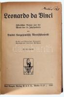 Erdős Pál (1913-1996) Wolf- és Kossuth-díjas matematikus, az MTA tagja autográf aláírása könyvben: [Merezskovszkij, Dmitrij Szergejevics] Dmitri Sergejewitsch Mereschkowski: Leonardo da Vinci. Historischer Roman aus der Wende des 15. Jahrhunderts. Berlin, 1920, Karl Voegels Verlag. Német nyelven. Félbőr-kötésben, kopottas borítóval és gerinccel.