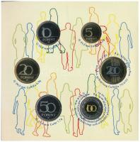 2011. 5Ft-200Ft (6xklf) forgalmi sor szettben, "Magyarország pénzérméi" sorozat T:PP Adamo...