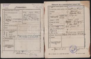 I. világháború, Segner Pál százados 12 db-os hagyatéka: fotók, katonai papírok és egy ritka szanitéc...