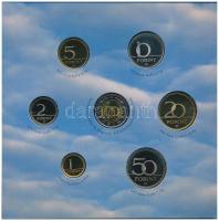 2006. 1Ft-100Ft (7xklf) "1956-os forradalom" forgalmi sor karton dísztokban T:PP patina
A...