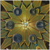 2012. 5Ft-200Ft (6xklf) elsőnapi veret, "Magyarország Alaptörvénye" forgalmi sor szettben....