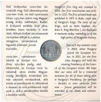 2011. 5Ft-200Ft (6xklf) forgalmi sor szettben + 3000Ft Ag "Az Európai Unió Tanácsának magyar el...