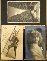 ~140 régi motívum képeslap közte néhány városképes és pár modern, jó minőségű levél / képeslap berak...