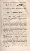 Helvétius, [Claude-Adrien]: 
Oeuvres complétes d'Helvétius. Tome I-III: De L'Esprit. De L...
