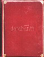 Flaubert, Gustave:  Három mese. Fordították Hevesi András, Lányi Viktor, Zolnai Béla. [Budapest], (1924). Genius Könyvkiadó Rt. (Franklin-Társulat ny.) 159 + [1] p. Első magyar kiadás. Kolofon: "Ez a kötet a Genius Könyvkiadó Rt. megbízásából, Hevesi András, Lányi Viktor és Zolnai Béla fordításában, ezen a rendes kiadáson kívül 30 példányban merített papíron készült, ebből 10 példány egész bőrbe kötve, kézzel számozva, 20 példány pedig félbőrkötésben. A kötéseket Leidenfrost Sándor tervezte, a nyomdai munkákat a Franklin-Társulat Könyvnyomda Rt., a kötéseket Gottermayer Nándor készítette 1924-ben". Bőrkötésű példányunk számozatlan. Korabeli aranyozott bőrkötésben, az első kötéstáblán aranyozott keretdísszel. Jó példány.
