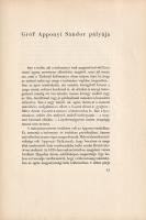 Gróf Apponyi Sándor emlékezete. (Számozott.)
[Budapest], (1926). Magyar Bibliophil Társaság (Globus...
