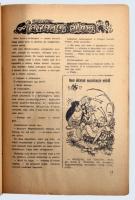 1957 A Füles I. évfolyamának 25 db száma, közte az induló szám (I. évf. 1. sz.), vegyes állapotban