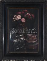 Erőss László (1894-1934): Asztali csendélet. Olaj, karton, jelezve jobbra lent. Proveniencia: Saphie...