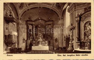 Losonc catholic church interior