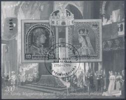 1997/F3 IV. Károly feketenyomat emlékív