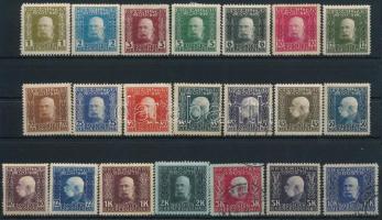 Bosznia-Hercegovina 1912 I. Ferenc József császár teljes sor (pecsételt: 54.900)