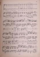 3 db régi, német nyelvű kotta: Felix Mendelssohn Bartholdy: Sämmtliche Lieder und Gesänge für eine S...