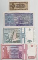 Románia 1966. 1L + 100L + 1992. 500L + 1994. 10.000L T:AU-F
Romania 1966. 1 Leu + 100 Lei + 1992. 5...