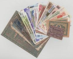Vegyes, 20db-os bankjegytétel, közte: Magyarország, Románia, Vietnám, Uganda, India, Pakisztán, Indonézia T:vegyes Mixed, 20pcs banknote lot, within: Hungary, Romania, Vietnam, Uganda, India, Pakistan, Indonesia T:mixed