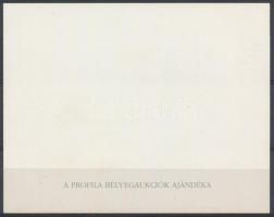 1997/A17 Habsburg Ottó 85 éves ajándék emlékív