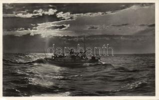 Balaton halászhajó photo