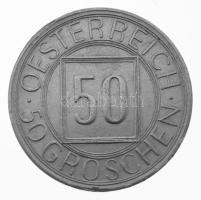 Ausztria 1934. 50gr Cu-Ni "Nachtschilling" T:AU,XF ph Austria 1934. 50 Groschen Cu-Ni "Nachtschilling" C:AU,XF edge error Krause KM#2850