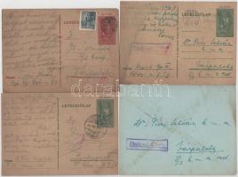 56 db magyar második világháborús zsidó KMSZ (közérdekű munkaszolgálatos) tábori posta II/3. munkás ...